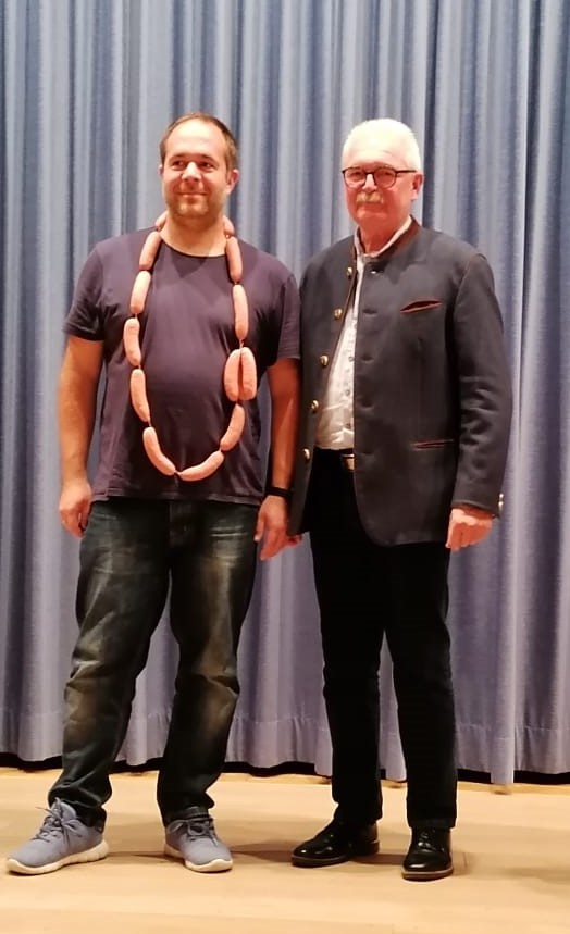Knackwurst (Vize) König Martin Hager
